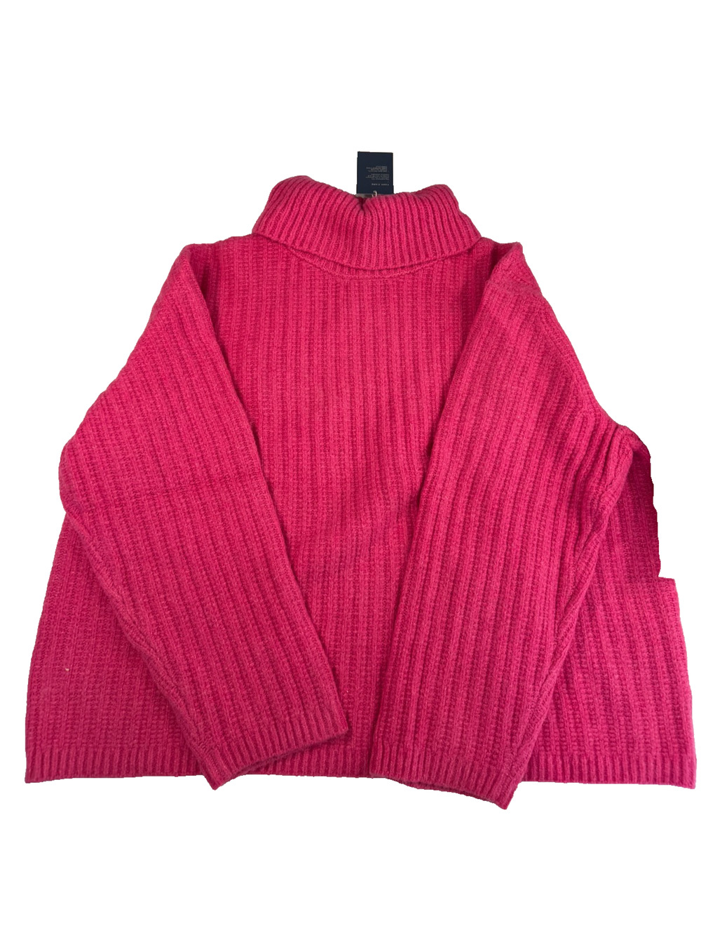 Universal Thread Women's Mock Turtleneck Cashmere Like Pullover Sweater Pink 2X